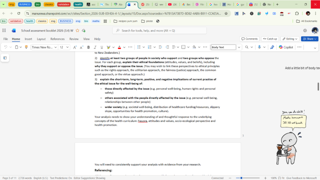 Study Buddy Extension